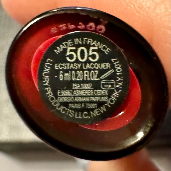 🆕 NIB Giorgio Armani Ecstasy Lacquer Crescendo (505) lip color - Picture 2 of 10